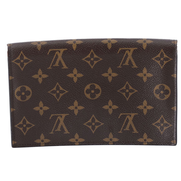 Louis Vuitton Portefeuille Flore M67404 Wallet Monogram Fuchsia (MISSING CHAIN) - Picture 3 of 8